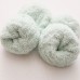 5 Pairs Women Coral Fleece Thickened Solid Color Twist Simple Warmth Socks